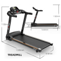 Pas cher prix manuel inclinaison mini tapis roulant électrique 2.0HP moteur à courant continu intérieur maison gym fitness machine de course tapis roulant motorisé